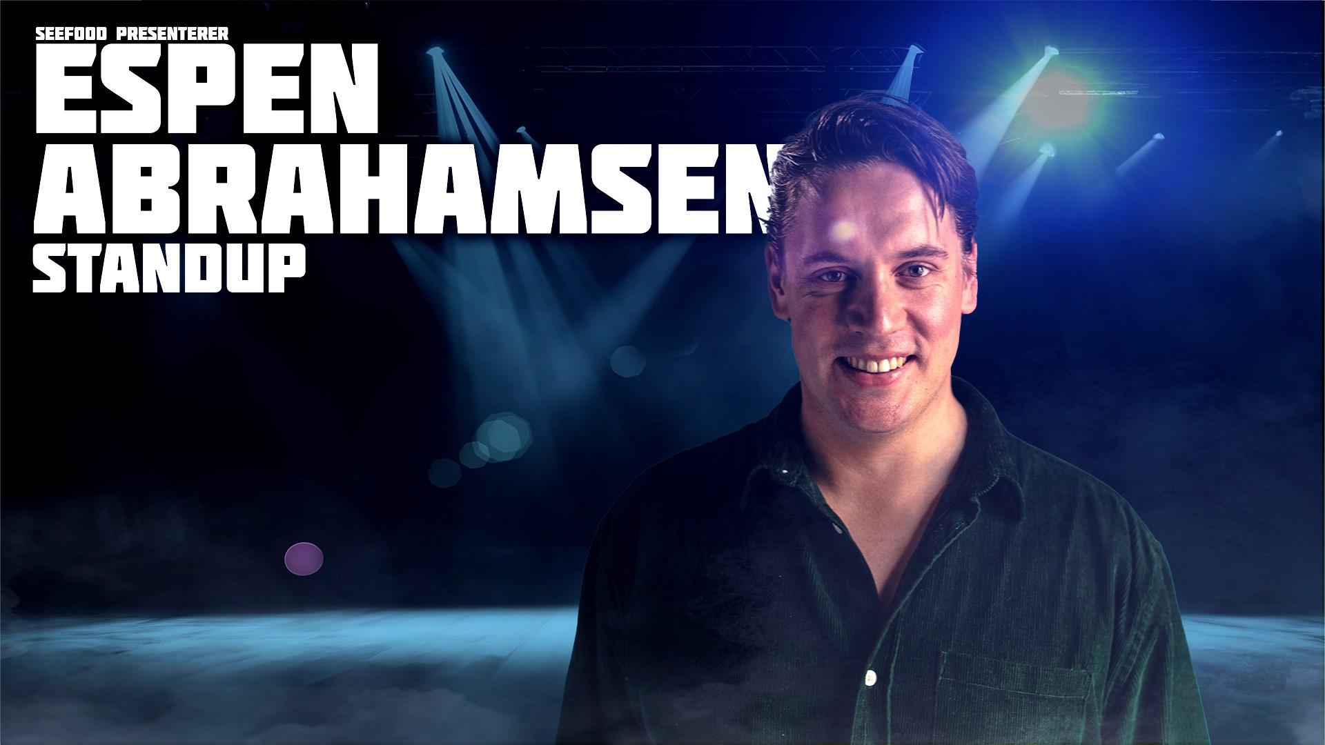 Plakat Espen Abrahamsen - standup (18 år)