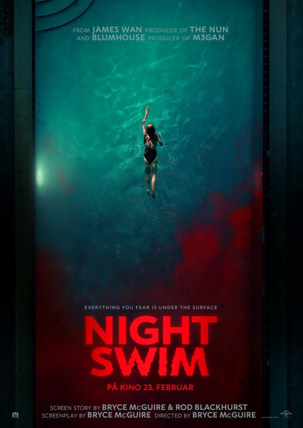 Plakat Night Swim