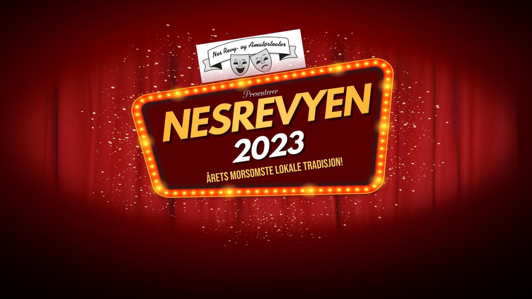 Plakat Nesrevyen 2023