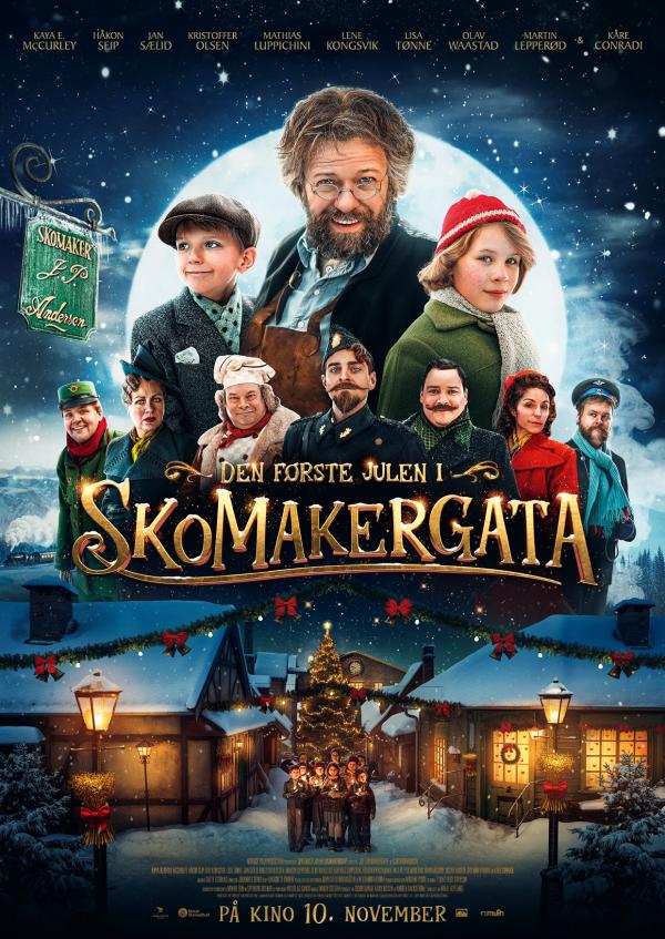Plakat Den første julen i Skomakergata