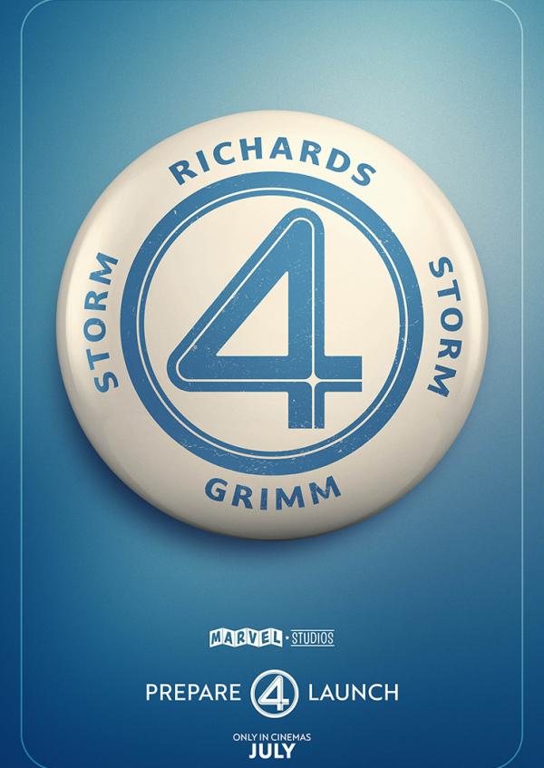 Plakat Fantastic Four: First Steps