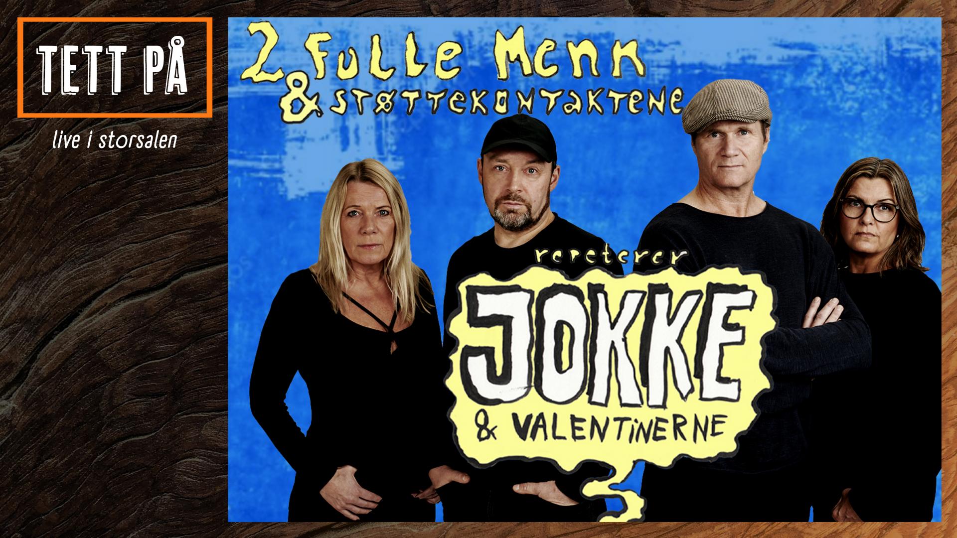 Plakat 2 Fulle Menn (18 år)