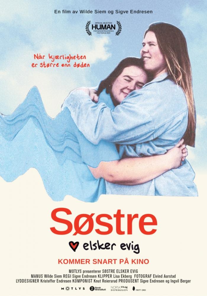 Plakat Søstre elsker evig