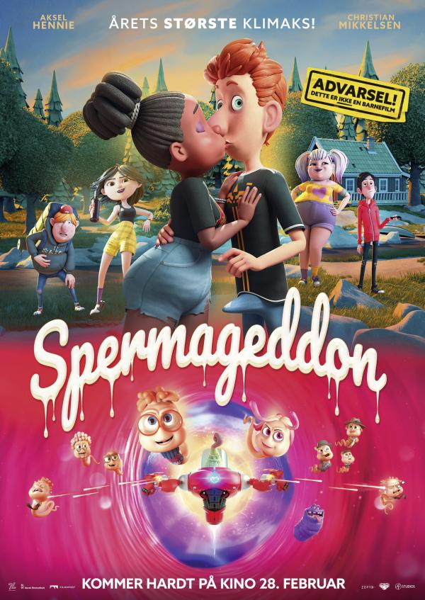 Plakat Spermageddon (12 år)