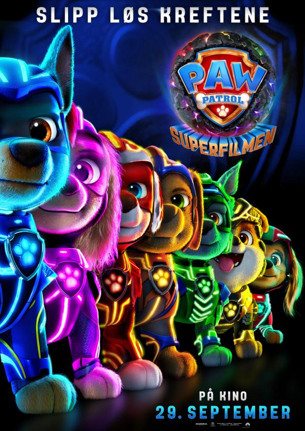 Plakat Paw Patrol: Superfilmen